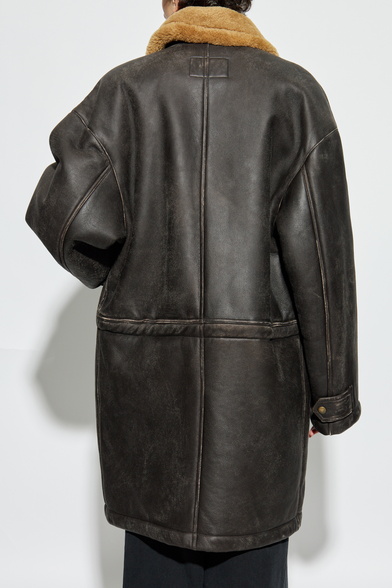 Balenciaga brown jacket online